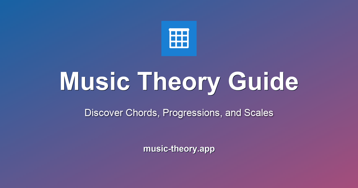 Music Theory Guide preview